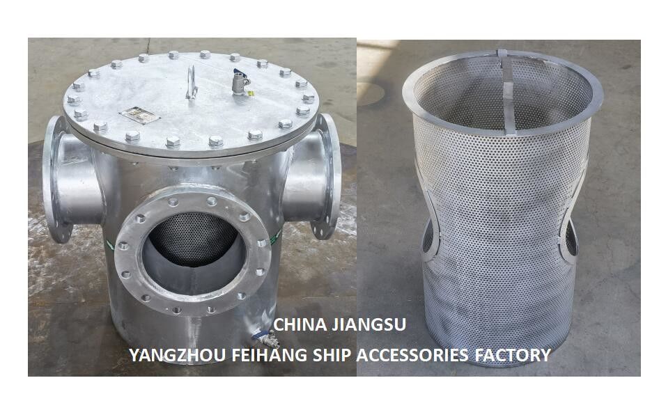 3 Type 3ways Can Water Straines Modle Fh-3t-250a Body Carbon Steel, Filter Cartridge Stainless Steel