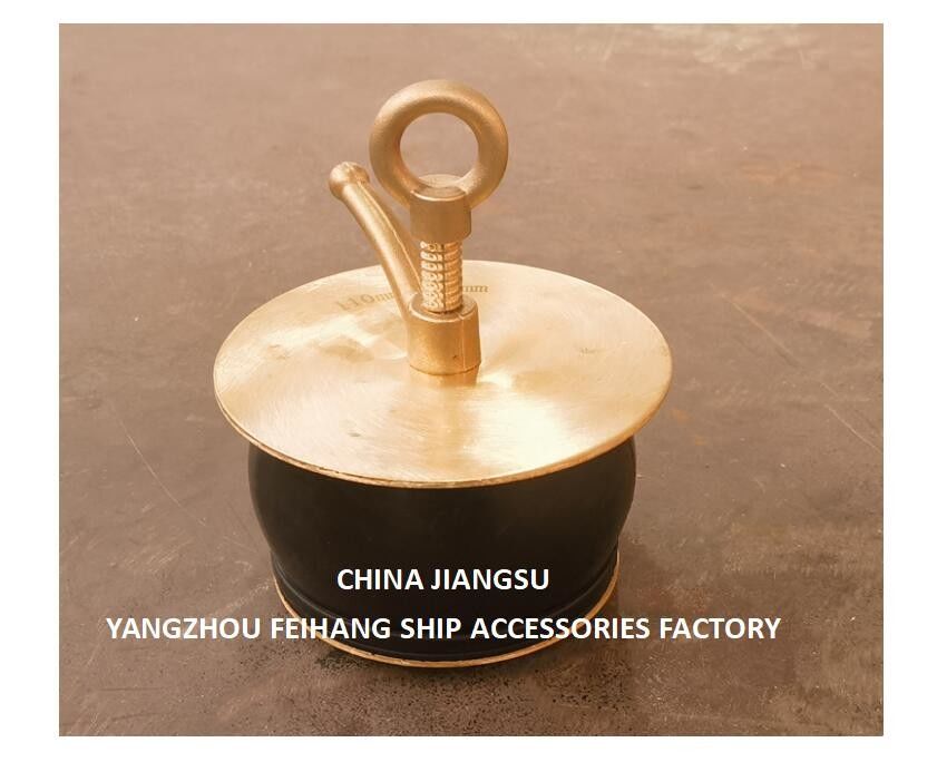 Ship Adjustable Scupper Plugs from 100-135mm Model Nc No.50-1125a Cover Plate Made Of Copper, Body-Rubber