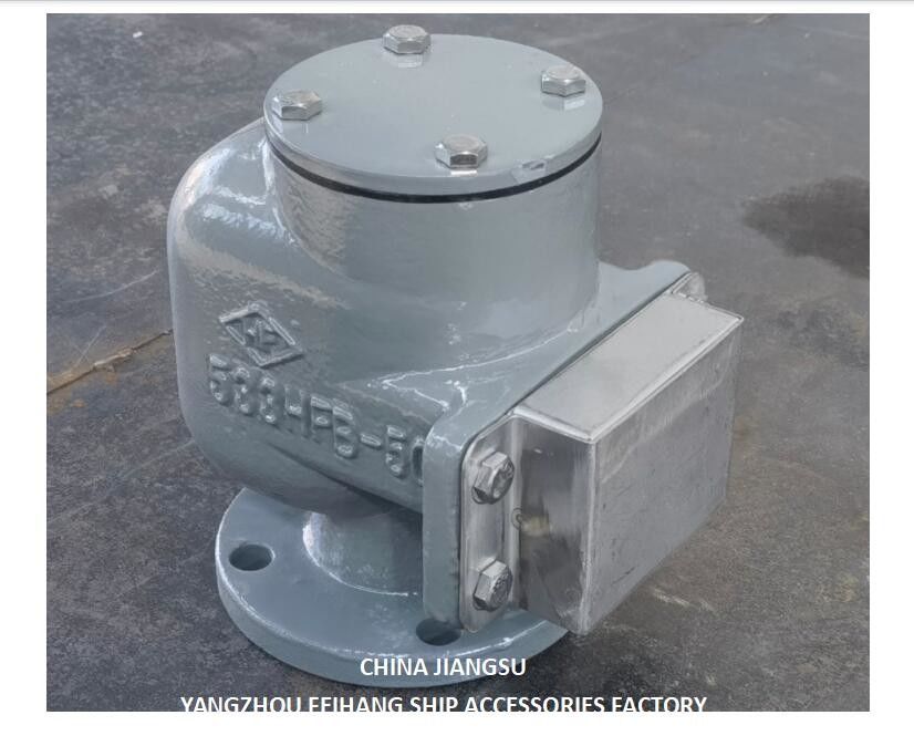 NO.533HFB-50A AIR VENT HEAD FOR OVERFLOW TANK WITH SUS316L FLOATER NBR GASKET 0.3MPA