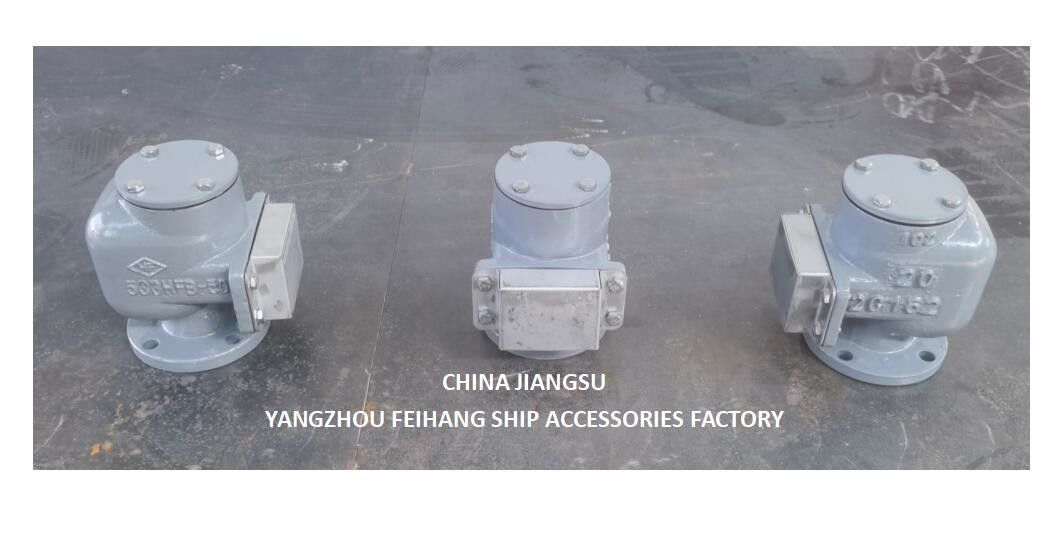 NO.533HFB-50A AIR VENT HEAD FOR OVERFLOW TANK WITH SUS316L FLOATER NBR GASKET 0.3MPA