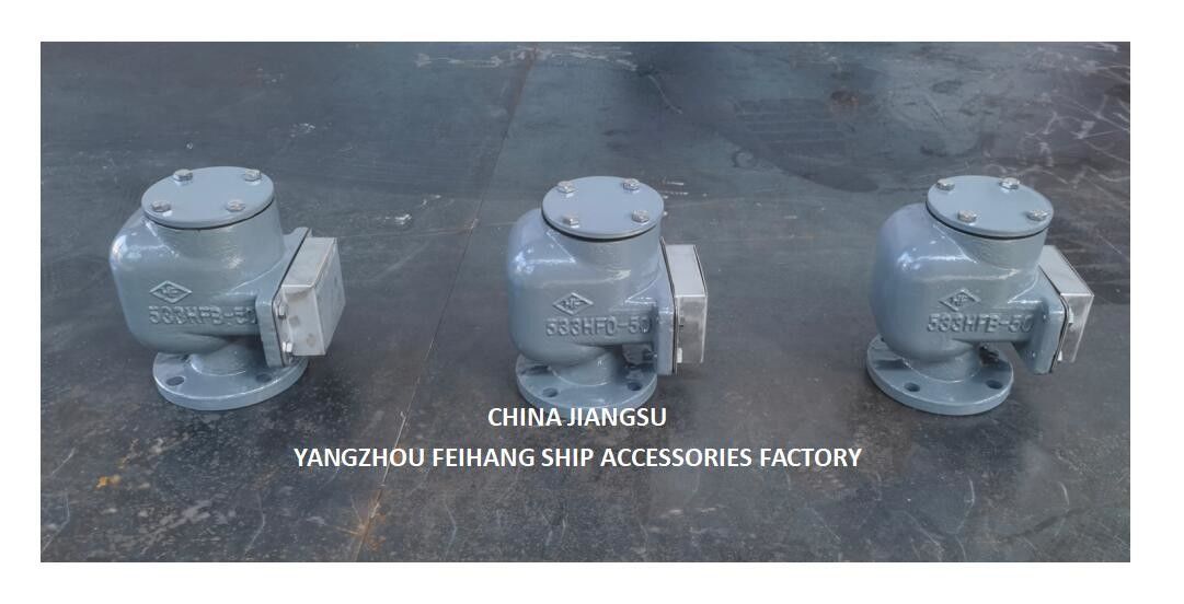 NO.533HFB-50A AIR VENT HEAD FOR OVERFLOW TANK WITH SUS316L FLOATER NBR GASKET 0.3MPA