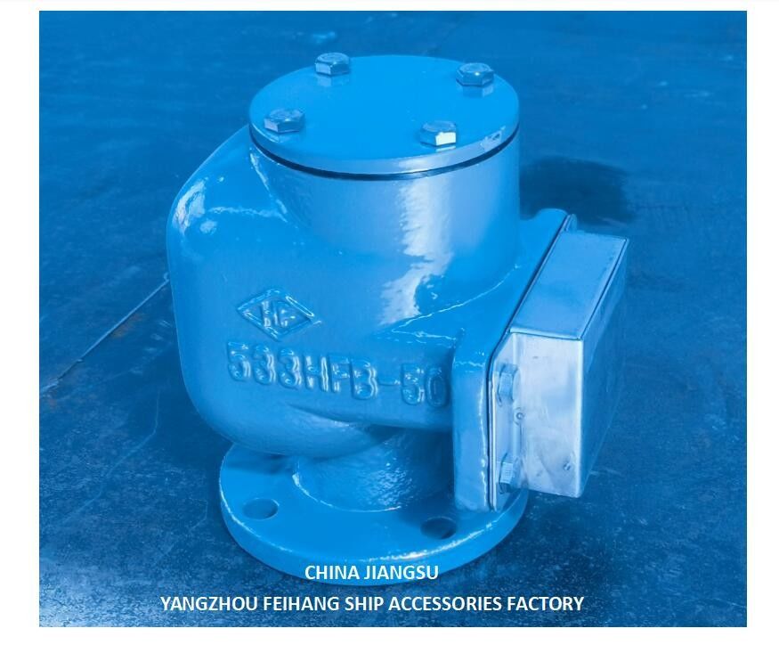 NO.533HFB-50A AIR VENT HEAD FOR OVERFLOW TANK WITH SUS316L FLOATER NBR GASKET 0.3MPA