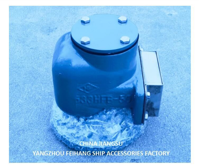 NO.533HFB-50A AIR VENT HEAD FOR OVERFLOW TANK WITH SUS316L FLOATER NBR GASKET 0.3MPA