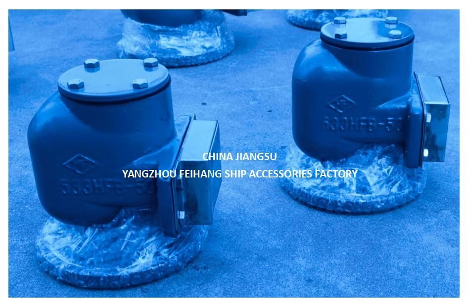 NO.533HFB-50A AIR VENT HEAD FOR OVERFLOW TANK WITH SUS316L FLOATER NBR GASKET 0.3MPA