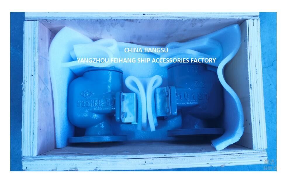 NO.533HFB-50A AIR VENT HEAD FOR OVERFLOW TANK WITH SUS316L FLOATER NBR GASKET 0.3MPA