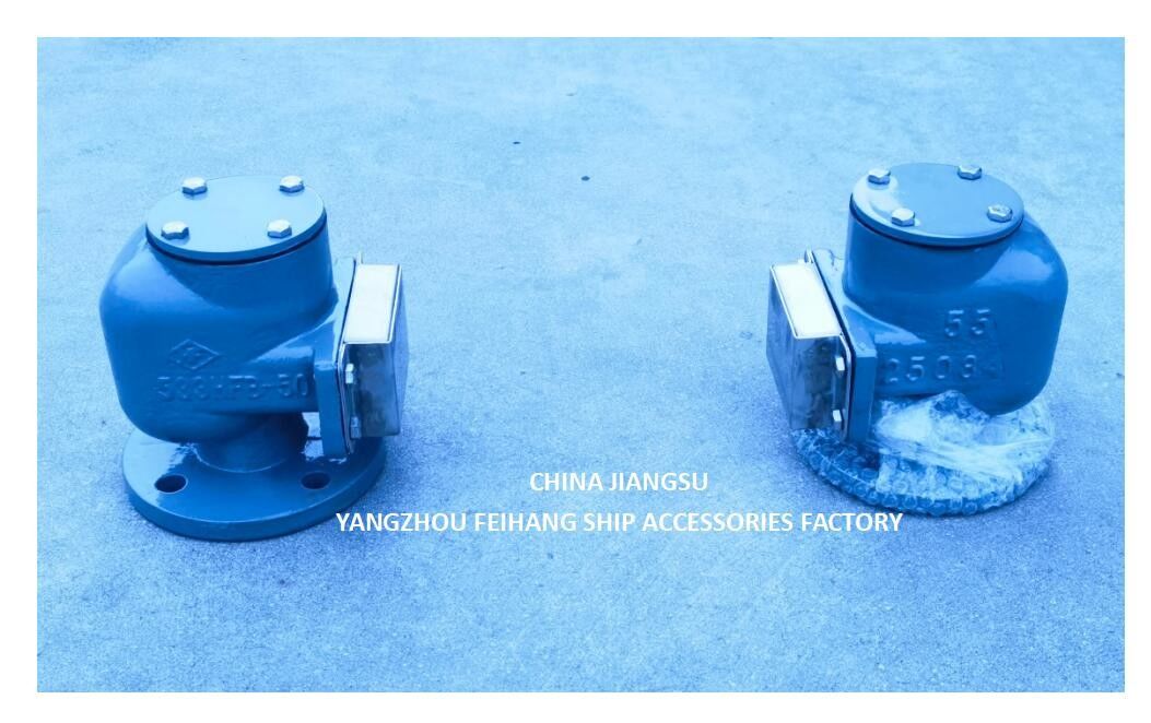 NO.533HFB-50A AIR VENT HEAD FOR OVERFLOW TANK WITH SUS316L FLOATER NBR GASKET 0.3MPA