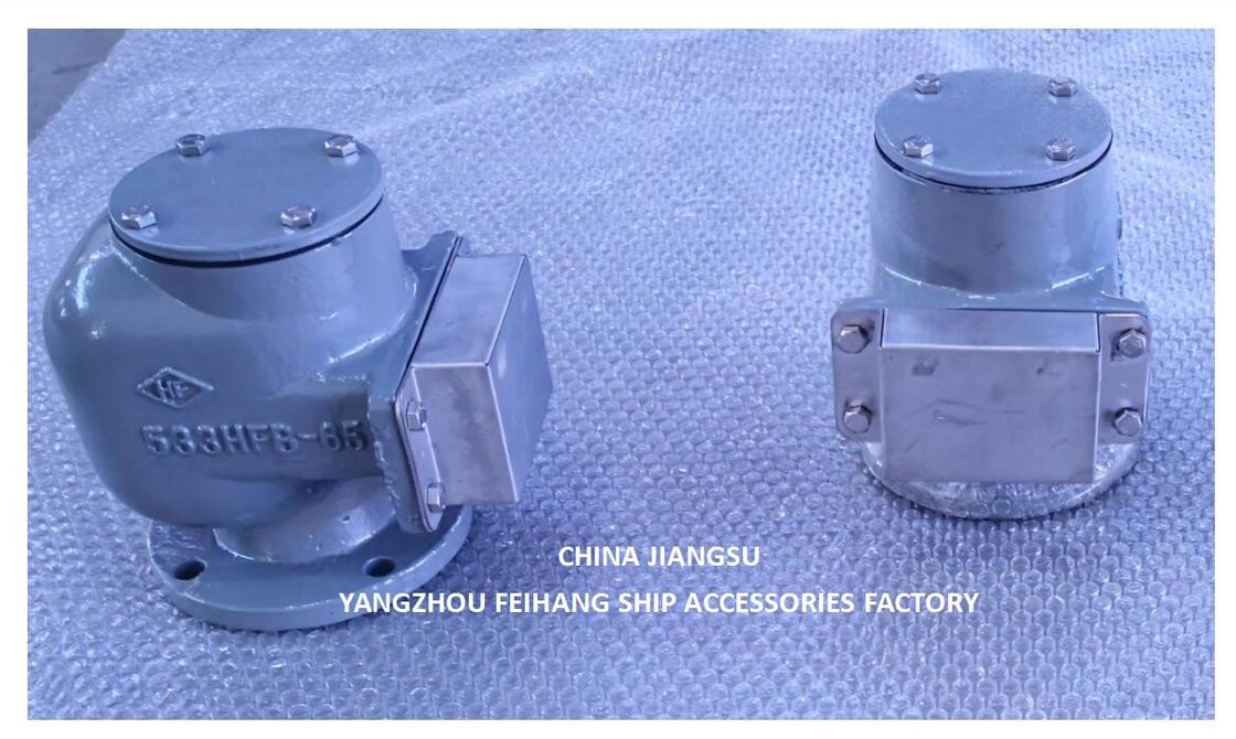 AIR PIPE HEAD NO.533HFB-65A AIR VENT HEAD FOR FEED WATER TANK WITH SUS 316L FLOATING DISC
