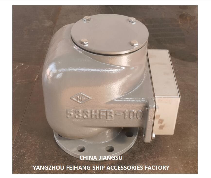 BILGE WELL AIR PIPE HEAD NO.533HFB-100A NO.533HFB-100A AIR VENT HEAD FOR SEA WATER TANK