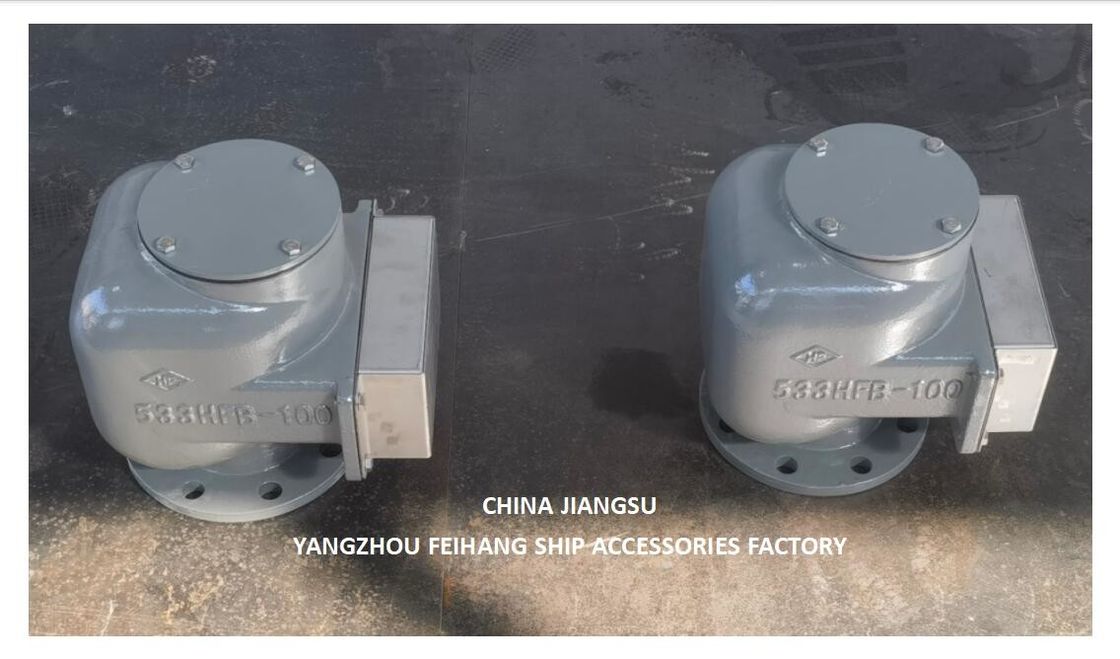 MODEL-533HFB-100A Water Ballast Tanks AIR VENT HEAD AND WATER TANK AIR PIPE HEAD MODEL:533HFB-100A