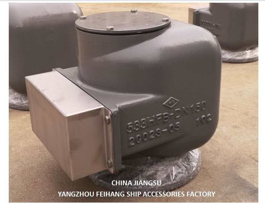 Marine Breathable Cap 533HFB-150A - Water Ballast Tanks Air Vent Head Model-533hfb-150a