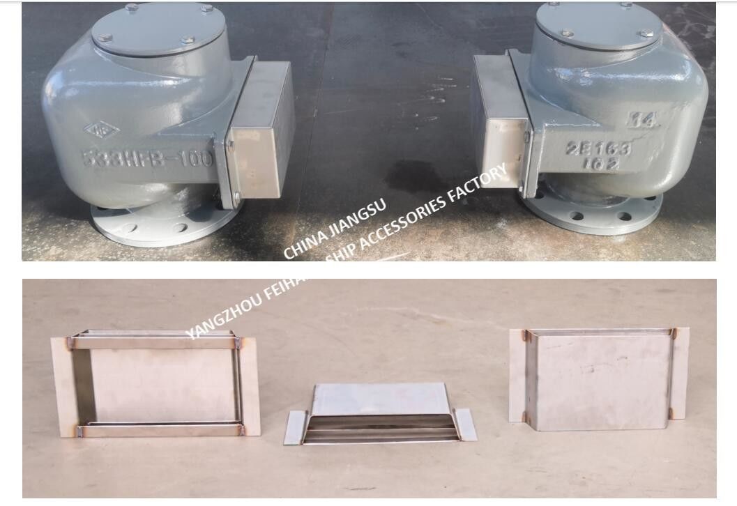 Side Cover For Air Pipe Head No.533HFB-350A & Hood Cover For Air Vent Head No.533HFB-350A Material: Stainless Steel