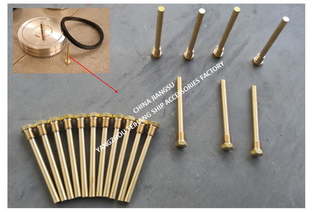 Copper Guide Bolt For Air Pipe Head No.533HFB-350A & Cop Guide For Air Vent Head No.533HFB-250A Material: Stainless Steel