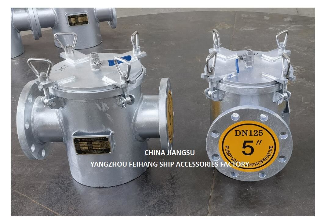 Model AS125 CBM1061 PN0.2 Sea Water Filters & Sea Water Strainers-FEIHANG SHIP ACCESSORIES FACTORY