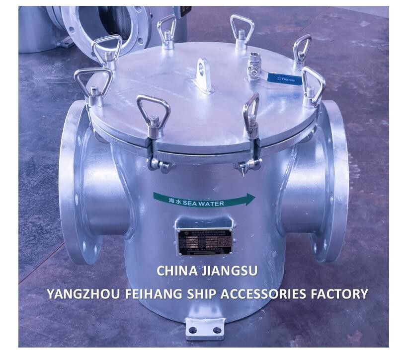 BASKET TYPE SEA WATER FILTER & Sea Water Strainers BRS200 CB/T497 SZIE-8