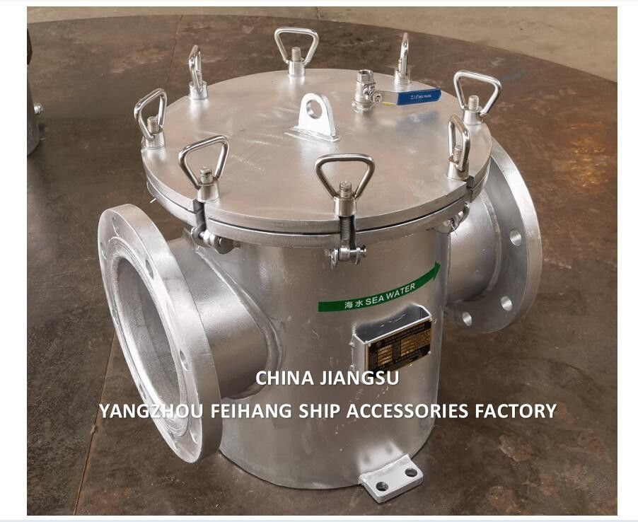 BASKET TYPE SEA WATER FILTER & Sea Water Strainers BRS200 CB/T497 SZIE-8