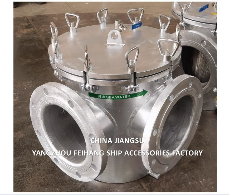 BASKET TYPE SEA WATER FILTER & Sea Water Strainers BRS200 CB/T497 SZIE-8