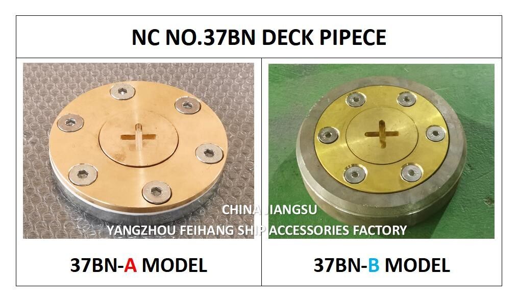 NC NO.37BN DECK PIECE AIR PEPE & SOUNDING PIPE FITTINGS MODLE:37BN-A,37BN-B