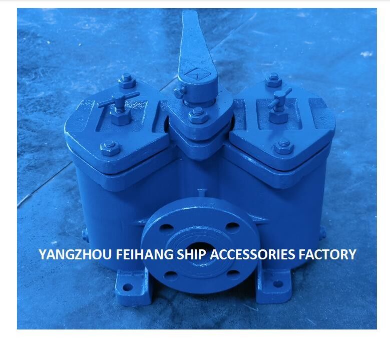 Duplex Basket Oil Filter Model AS32 CB/T425 For Continuous Operations Without Cleaning Shutdown