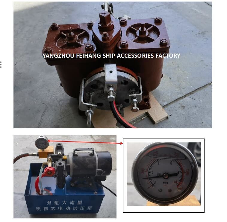 Technical Parameter Table For AS40 CB/T425 Duplex Oil Filter Double Oil Strainers Cast Iron Body With Filter Element