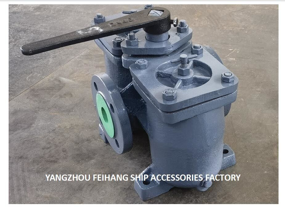 Technical Parameter Table For AS40 CB/T425 Duplex Oil Filter Double Oil Strainers Cast Iron Body With Filter Element