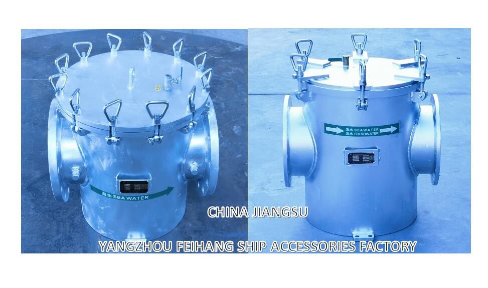 Marine Simplex Sea Water Filter Simplex Coarse Water Filter As250 Cb/T497-2012 For Universal Pump