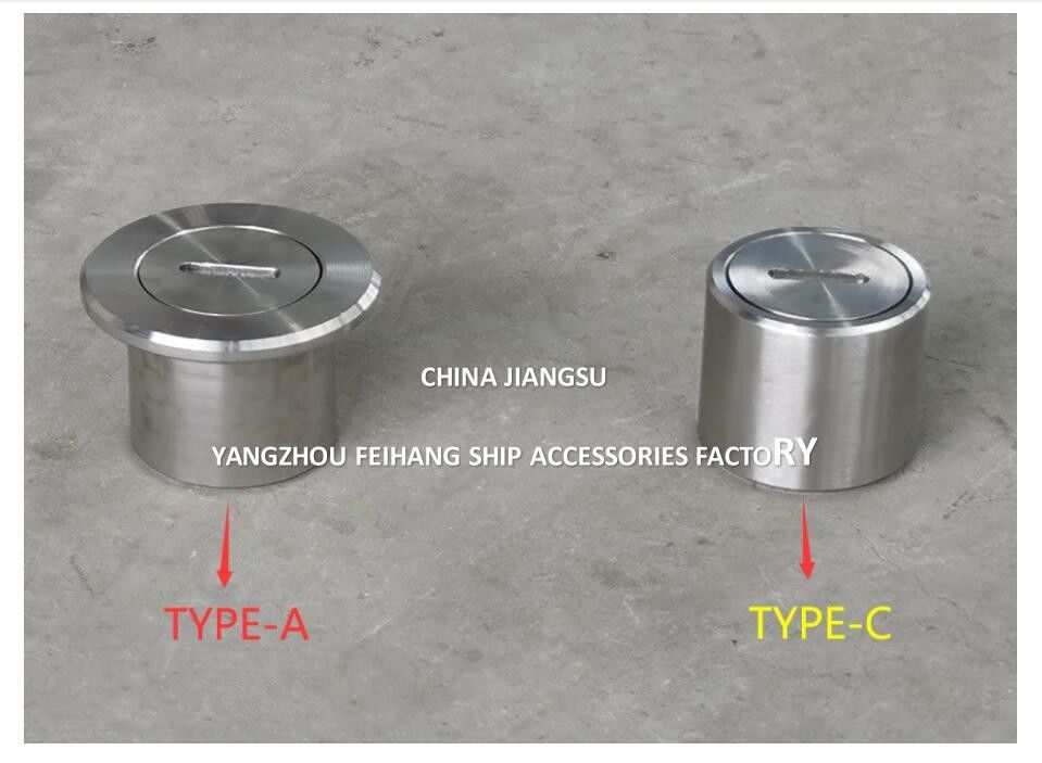M76*3.0 Thread Size Stainless Steel Sounding Tubes Head Model A65 CB/T3778 with Copper Plug Material