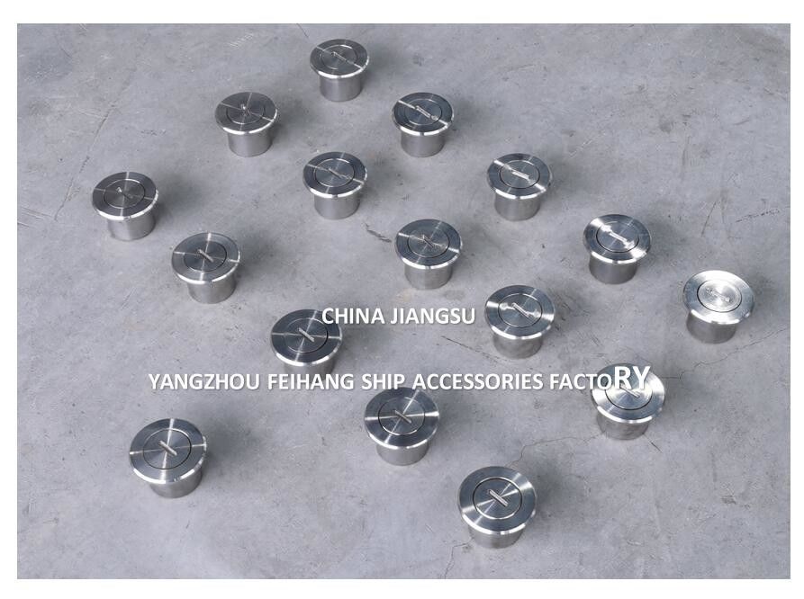 M76*3.0 Thread Size Stainless Steel Sounding Tubes Head Model A65 CB/T3778 with Copper Plug Material