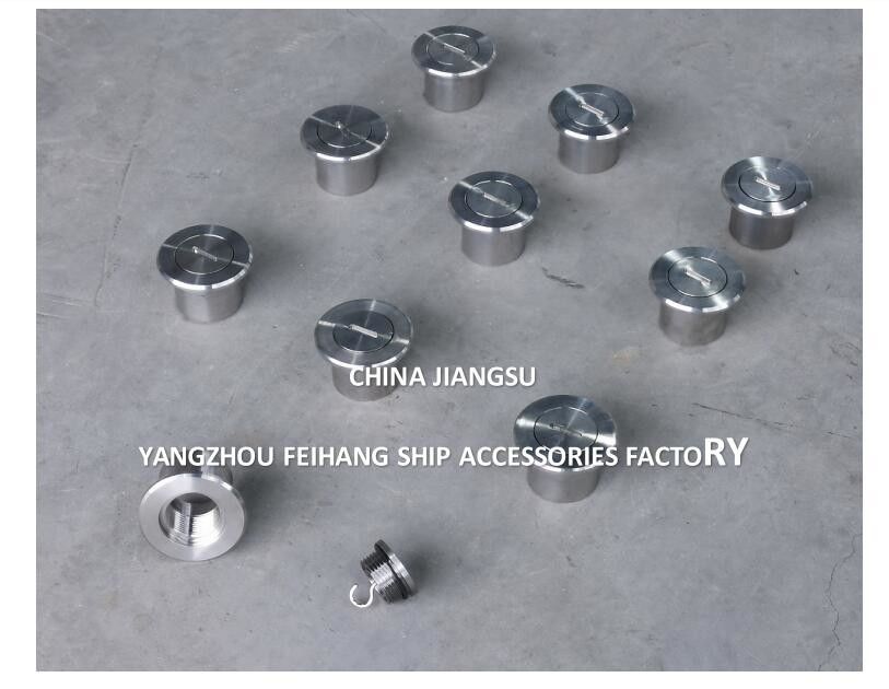 M76*3.0 Thread Size Stainless Steel Sounding Tubes Head Model A65 CB/T3778 with Copper Plug Material