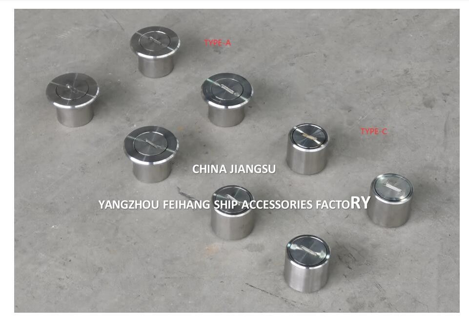 M76*3.0 Thread Size Stainless Steel Sounding Tubes Head Model A65 CB/T3778 with Copper Plug Material