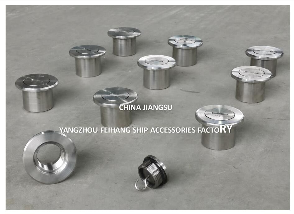 M76*3.0 Thread Size Stainless Steel Sounding Tubes Head Model A65 CB/T3778 with Copper Plug Material