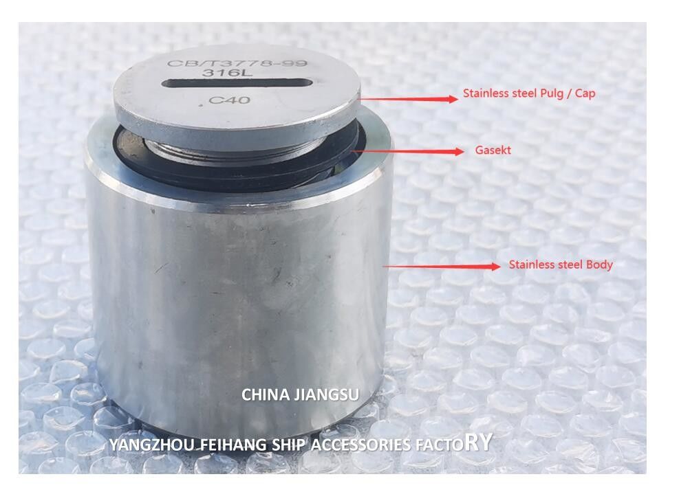 C TYPE Sounding Head With Stainless Steel Body And Butt Welding Connection