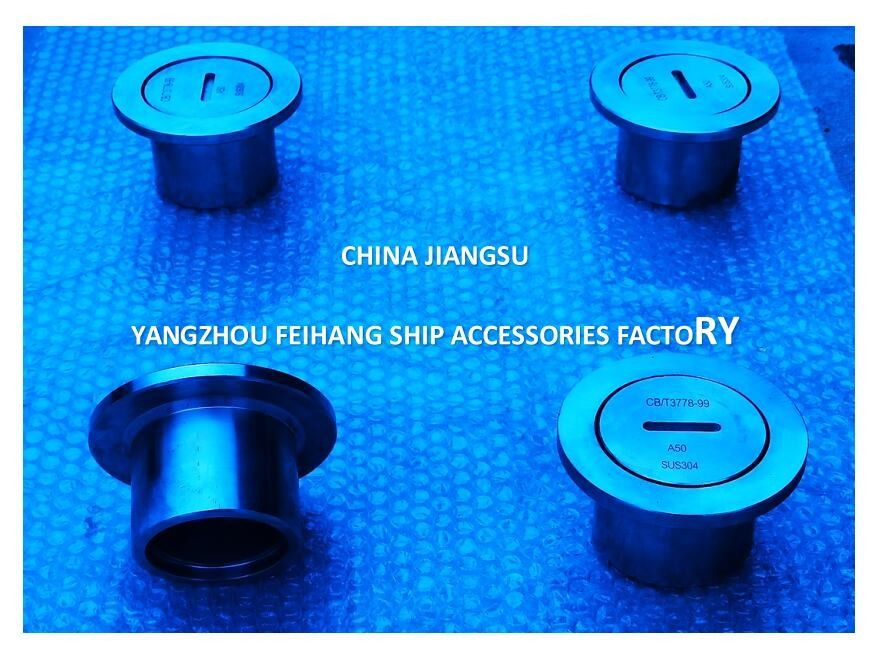 92mm OD C-Type Marine Stainless Steel Sounding Pipe Head Customized Design Standards