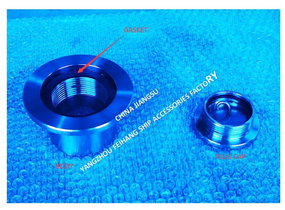 DN40-DN150 Cast Steel Sounding Tubes Pipe Head For Ballast Tank Butt Welding Connects