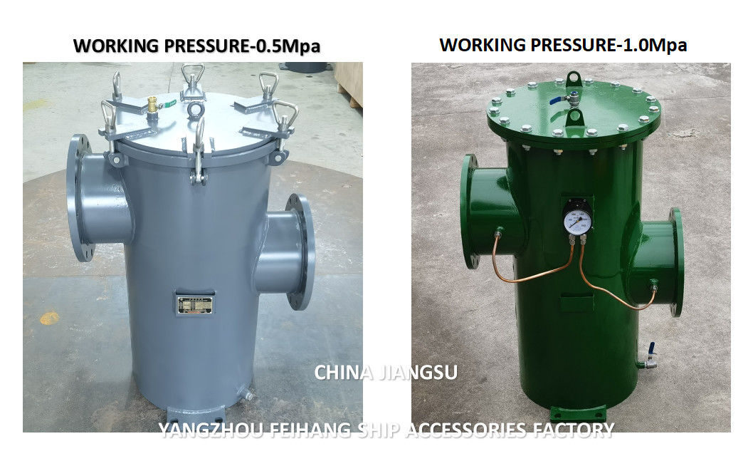 Simplex Strainer & Simplex Oil Filter Model-5K-300A CBM1133-1982 Cast Steel Body Stainless Steel Filter