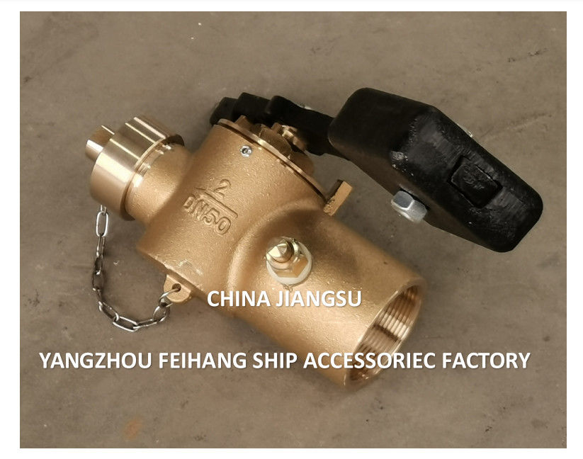 Feihang Model FH50 Cb/T3778-1999 Sounding Cock-Sounding Bronze Self-Closing Valve Threaded Ends