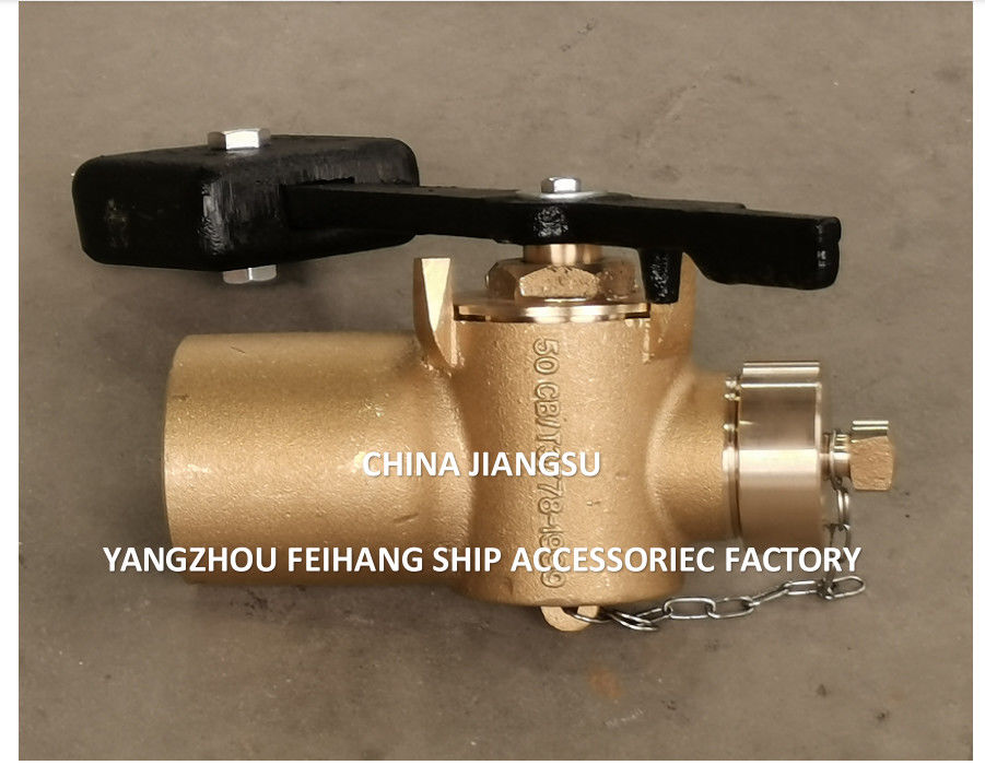 Sounding Cock- Bronze Self-Closing Valve Model FH40 CB/T3778-1999  Threaded Ends With Weight Lever