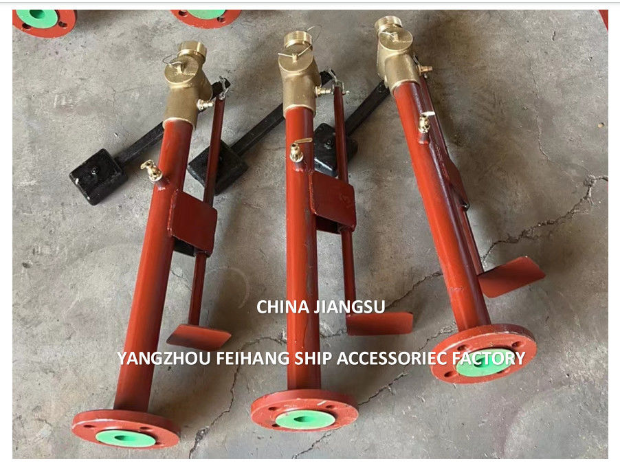 CB/T3778-1999 Self-Closing Valve With Foot Pedal  For Sounding Pipe Threaded Ends Withbrinze Weighted Lver