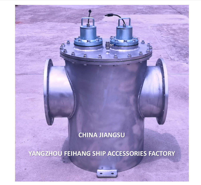 Marine Seawater Filter With MGPS-Marine Growth Prevention System Model AS350 CB/T497-2012
