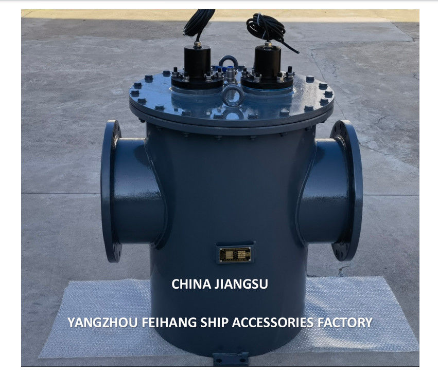 Marine Seawater Filter With MGPS-Marine Growth Prevention System Model AS350 CB/T497-2012
