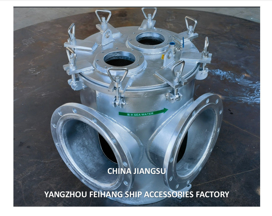 Marine Seawater Filter With MGPS-Marine Growth Prevention System Model AS350 CB/T497-2012