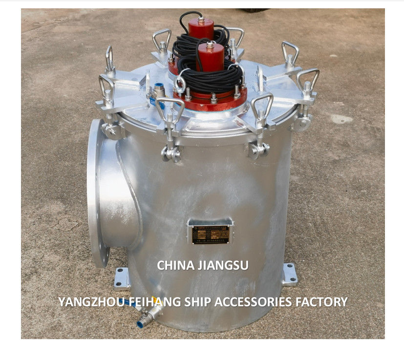 Marine Seawater Filters Model BLS300 CB/T497-2012 Galvanized body carbon steel With MGPS Marine Growth Prevention System