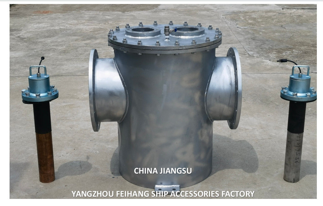 Marine Seawater Filter With MGPS-Marine Growth Prevention System Model AS350 CB/T497-2012