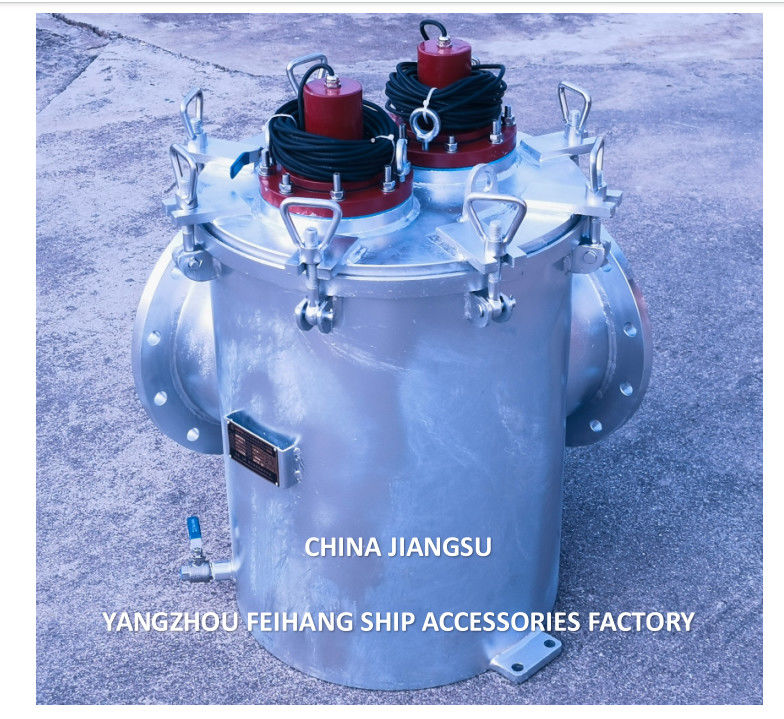 Marine Seawater Filters Model BLS300 CB/T497-2012 Galvanized body carbon steel With MGPS Marine Growth Prevention System