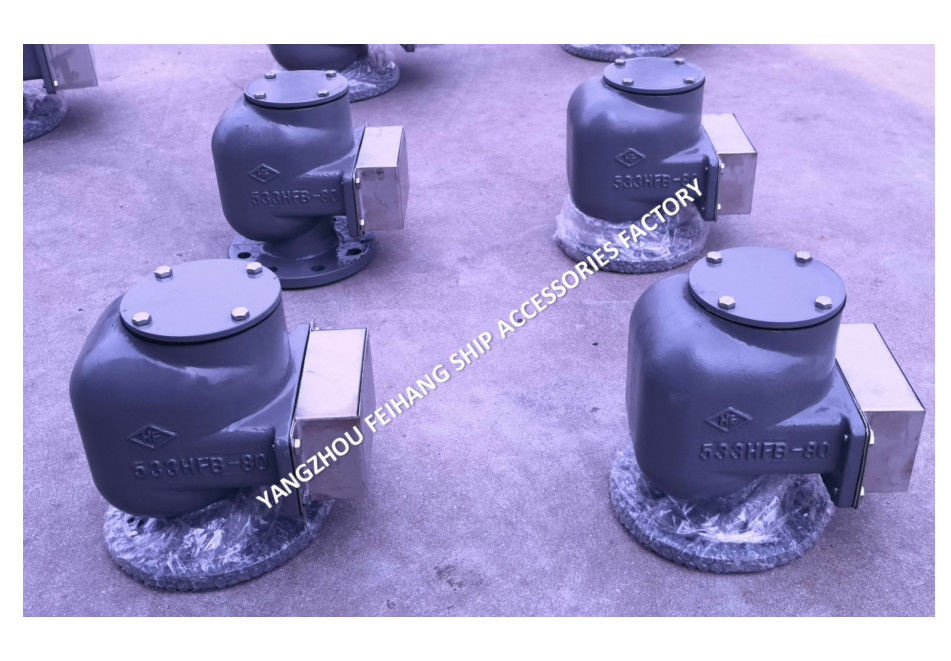 BALLAST TANK AIR VENT HEAD WITH FLOATER MODEL-533HFB-80 AIR VENT HEAD COMPLETE SET
