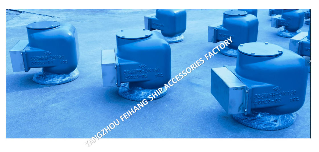 FLOAITNG DISC MARINE AIR VENT HEAD FOR FRESH WATER TANK MODEL 533HFB-150A