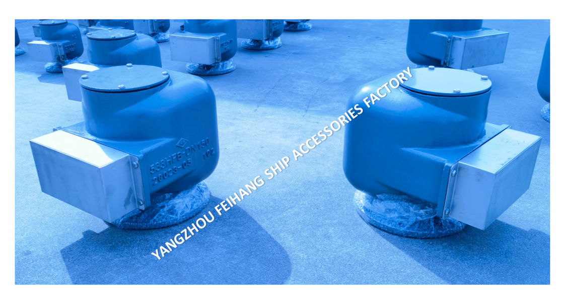 533HFB-150 AIR PIPE HEAD WITH FIRE NET FOR WATER TANK FLOAT TYPE FLANGE CONNECTION