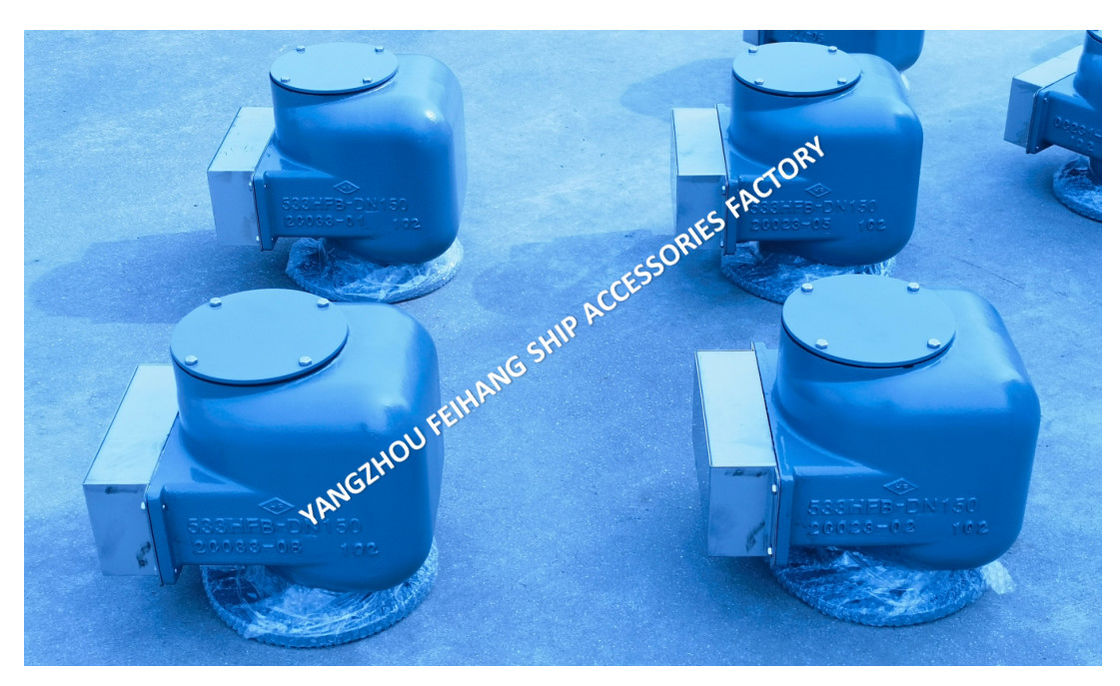 533HFB-150 AIR PIPE HEAD WITH FIRE NET FOR WATER TANK FLOAT TYPE FLANGE CONNECTION
