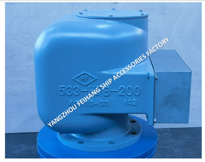 MARINE AIR VENT HEAD COMPLETE SET 533HFB-200A BODY DUCTILE IRON WITH STAINLESS STEEL FLOAT