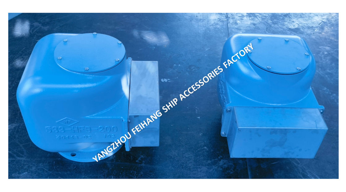 BALLAST TANK AIR VENT HEAD NO.533HFB-200A CAST IRON BODY WITH 316 STAINLESS STEEL FLOAT
