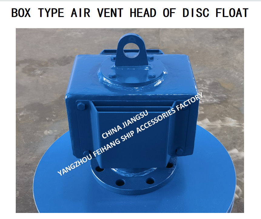 BOX TYPE AIR VENT HEAD OF DISC FLOAT FOR FRESH WATER TANK MODEL FH-100 BODY CARBON STEEL HOT DIP GALVANIZING